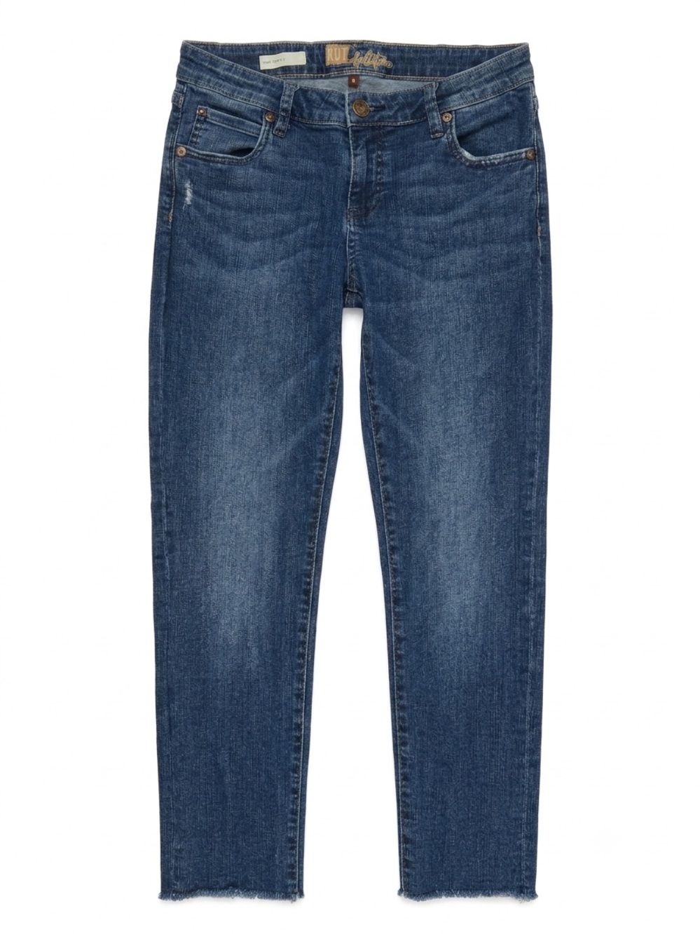 Kut from the Kloth Women's Boyfriend Jeans - Medium Blue Wash
